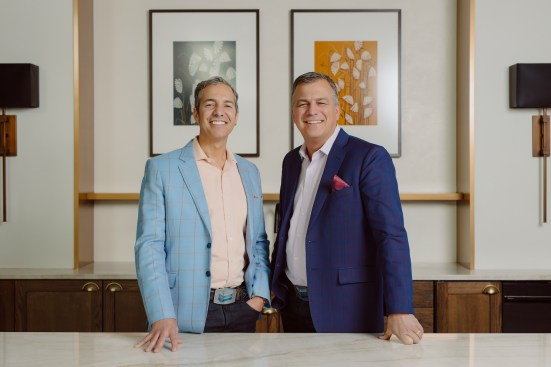 Since founding Roers Cos. in 2012, Kent (left) and Brian Roers have grown the development footprint to $3.7 billion in real estate across over a dozen states.